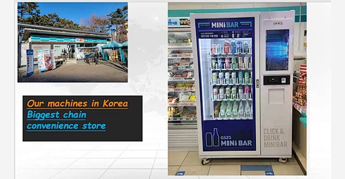Weimi Vending Machine Customer Case In South Korea Guangzhou Micron